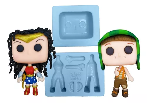 molde para funko pop - Deise Biscuits