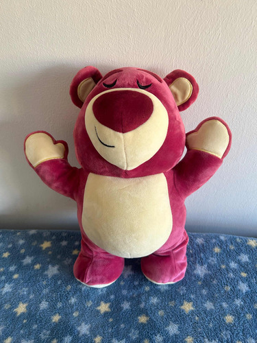 Peluche Lotso Toy Story Durmiendo Cuddleez 32 Cm