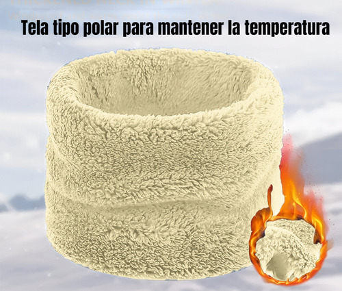 Cuello Polar Cuello Chiporro Invierno Bandana Polar Bufanda