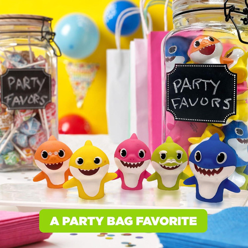 Marionetas De Dedo Baby Shark 10 Piezas Para Baño Y Juegos