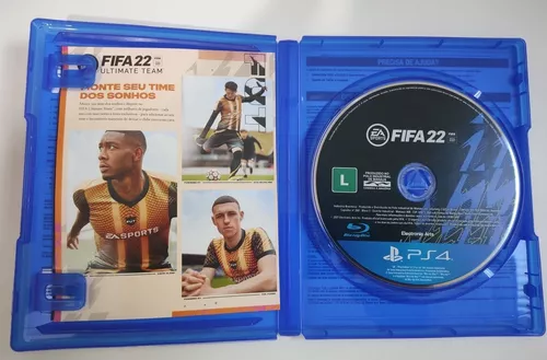 Fifa 22 Ps4 Mídia Física Português