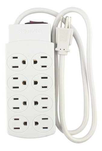 Multicontacto Sanelec 1310.0 8 Tomas 75 Cm 15a A/b