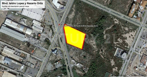 Se Vende Terreno Comercial  Al Norte De Saltillo.