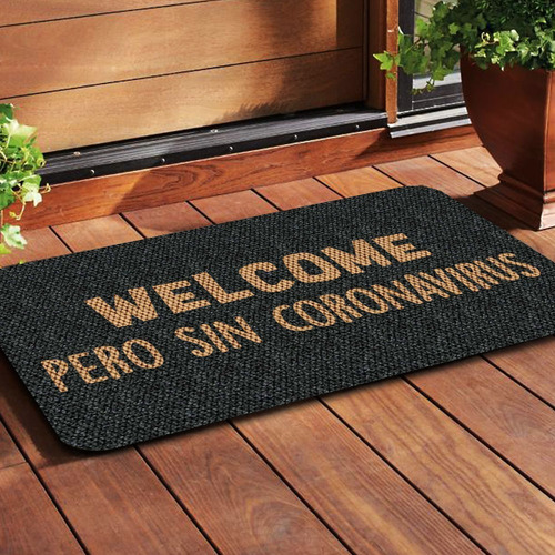 Tapete De Entrada Welcome Sin De 70x50 Cm