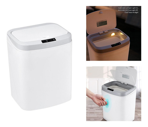 Contenedor De Basura Inteligente Con Sensor De Movimiento