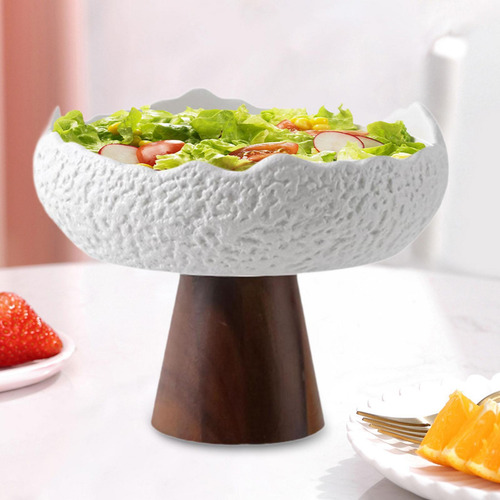 Plato De Cerámica Para Cena, Elegante Y Decorativo, Para