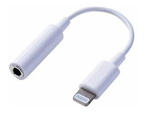Imagen 1 de 4 de Adaptador iPhone Auriculares Lightning Plug 3.5mm 