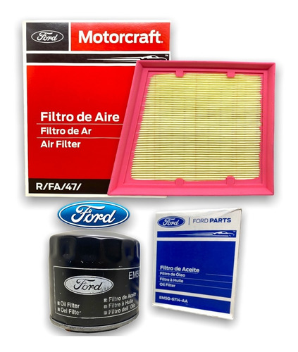 Kit Filtros Originales Ford Ecosport Ka Fiesta Kinetic