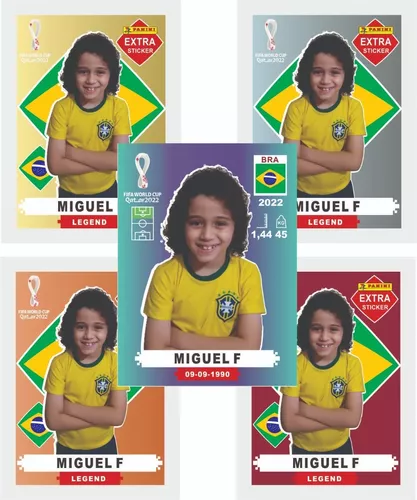 Qual é o valor da figurinha bronze?