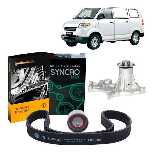 Kit Distribucion + Bomba Para Suzuki Apv 1.6 G16b 2005 2020