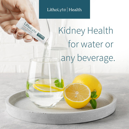 Salud Renal | Potenciador De Agua | Litholyte® 10 Meq, Desar