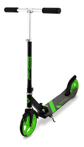 Monopatín de pie Street Surfing XPR Urban Scooter Black Green  negro y verde para niños