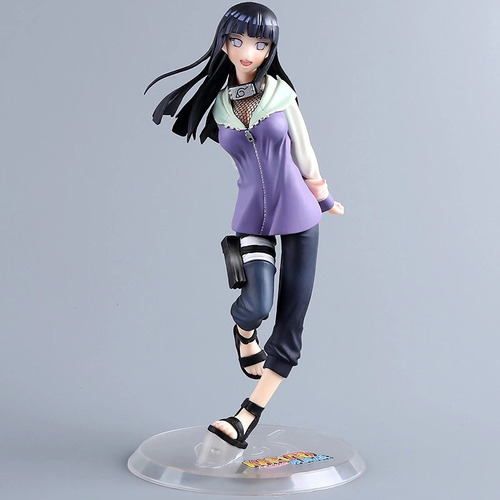 Figura Hinata Hyuga. Naruto Shippudent. Mide 18 Cm. Sin Caja