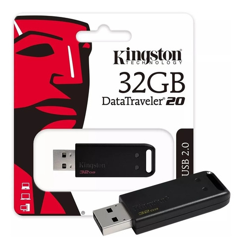 Pendrive Kingston 32gb Dt104 Pc Notebook Audio Y Mucho Mas