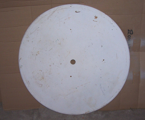 Tapa Mesa Circular Chapa 102 Cm Diametro Jardin (Usado)