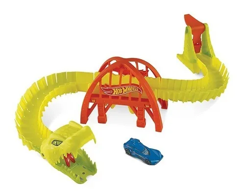 Hot Wheels Pista Hw City Invasion Serpiente Toxica
