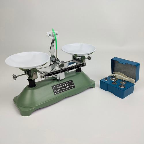 100g Juguete Balanza Con Pesas Para Equipos De Laboratorio