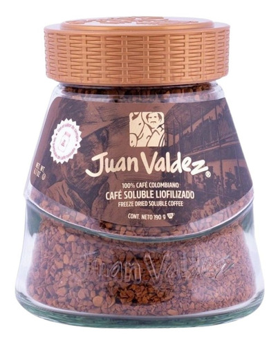 Cafe Juan Valdez Liofilizado 190 Gr