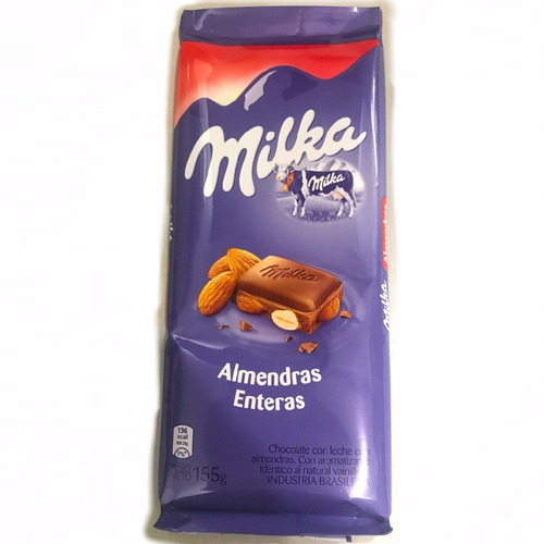 Tableta Milka Chocolate 155g Almendras Barata La Golosineria