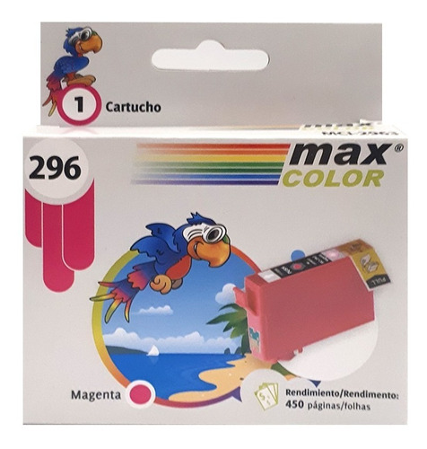 Cartucho Maxcolor Magenta Compatible Epson Expression Xp-431