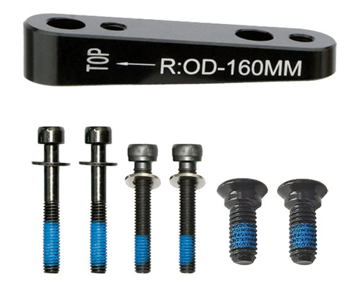 Kit De Adaptador De Disco De Bicicleta Delantero Y Trasero,