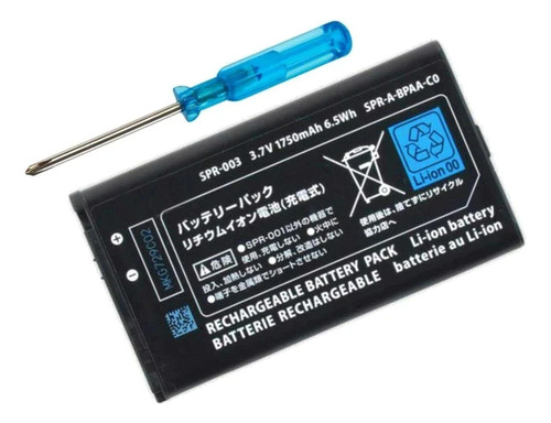 Bateria P/ Nintendo 3ds Xl New 3ds Xl 3.7v 2000mah + Chave