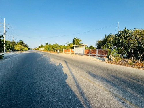 Casa De Una Planta En Venta Ubicada En Carretera Chicxulub Puerto.