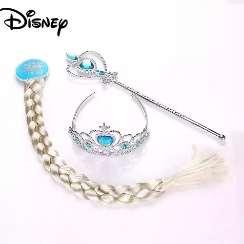 Set Frozen Corona + Varita + Trenza 