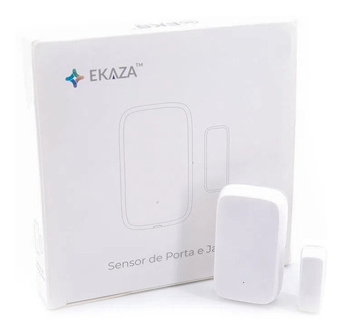 Sensor De Porta Zigbee Ekaza Compatível Alexa Google Home