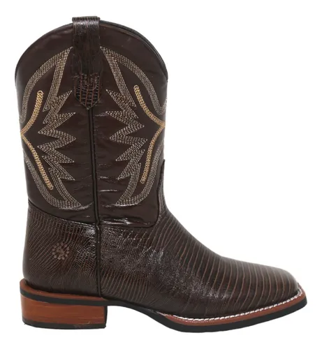 Botas vaqueras de piel de lizard sale