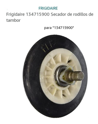 Ruedas Patin Secadora Electrolux Modelos Nuevos 134715900