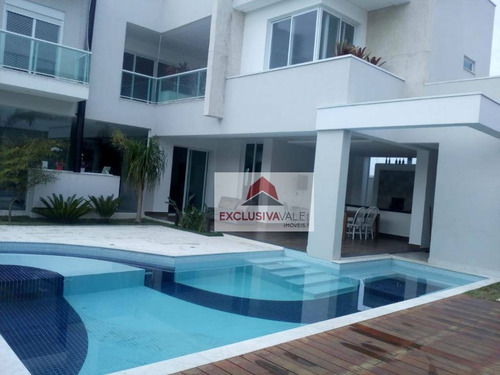 Imagem 18 de 30 de Casa À Venda, 452 M² Por R$ 3.800.000,00 - Condomínio Reserva Do Paratehy - São José Dos Campos/sp - Ca0295