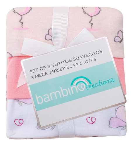 Set 3 Piezas Tutos Tutitos Suavecitos Bambino Variedades 