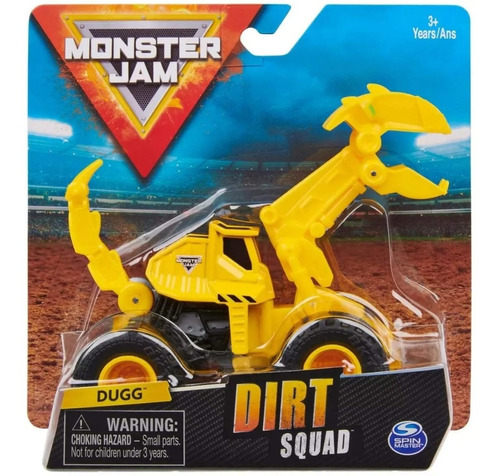 Monster Jam Vehiculo Dirt Squad Blister 58732 Srj