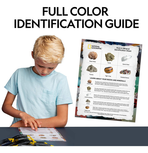 National Geographic Set De Rocas Y Minerales