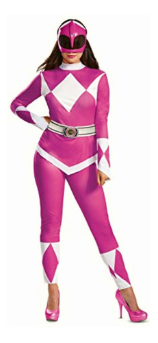 Disguise Disfraz De Ranger Rosa Para Mujer, Rosado, S