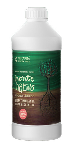 Bioestimulante Fertilizante Monte Nativo 1lt Wirapitá