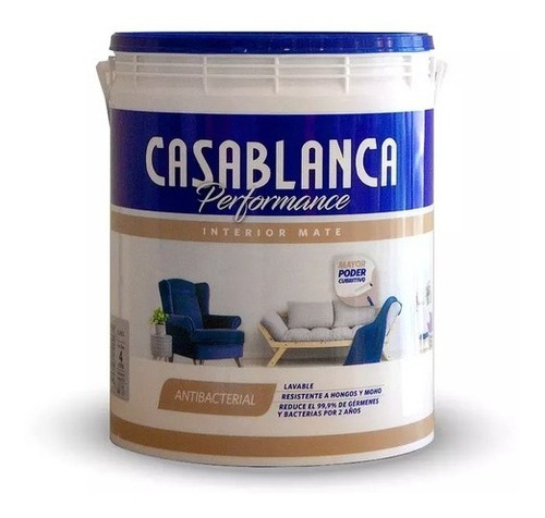 Casablanca Latex/inter Performance Antibacterial Blanco 20l