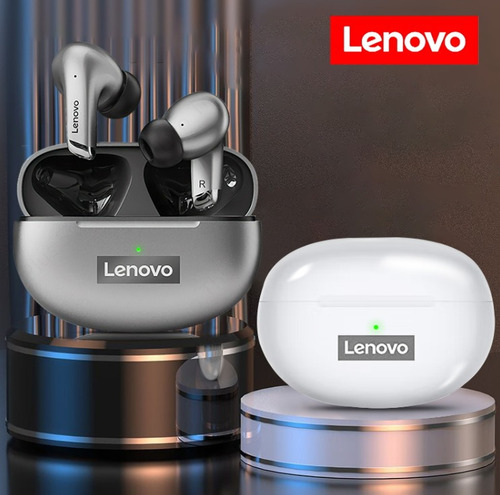 Audífonos Inalámbricos Lenovo Lp5 Bluetooth 5.2 Deportivos Gris