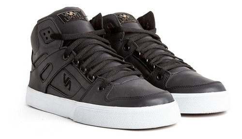 Imagen 1 de 5 de Zapatillas Skate Urbanas Cuero Flor 100 % Botas Envió Gratis