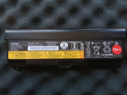Bateria 70++ Lenovo Compatible Con: T430, T530, W530, L430