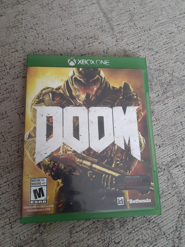 Doom Xbox One Juego Y Disco Fisico Especial Para Colección 