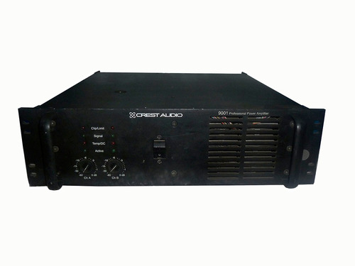 Planta Amplificador Crest Audio 9001 6500w 208v Usa