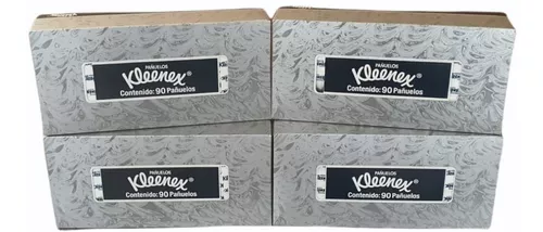 Pañuelos Faciales Kleenex 12 Cajas con 90 pzas c/u