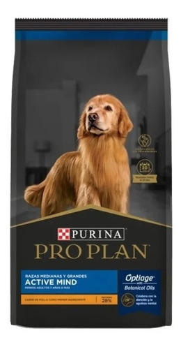 Pro Plan Optiage Active Mind 7+ Perro Raza Med/gde 7.5kg