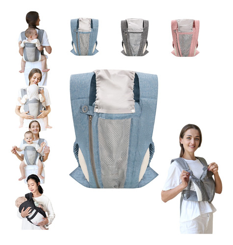 Mochila Cangurera Para Bebé Ergonómica De 3-36 Meses 