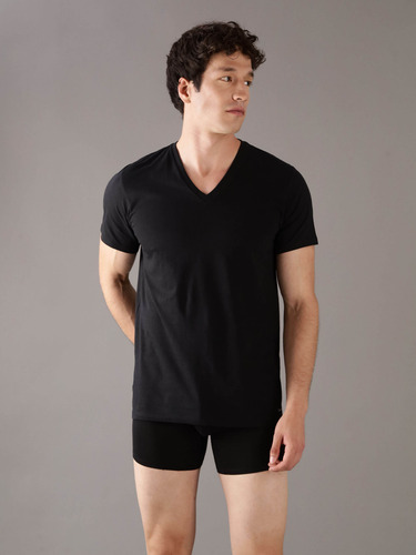 Playeras Pack De 3 Calvin Klein Multicolor De Hombre