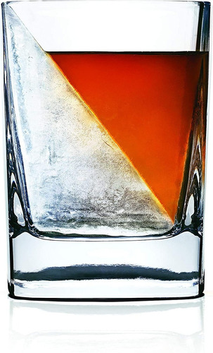 Vaso Whisky Con Molde Para Hielo 9oz. Corkcicle Color Negro