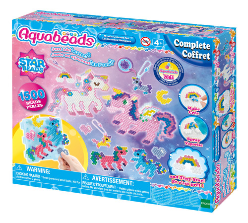 Aquabeads Juego Completo De Unicornio Mstico, Kit Completo D