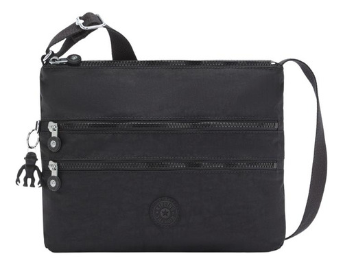 Cartera Mujer Kipling Alvar Compacto Negro